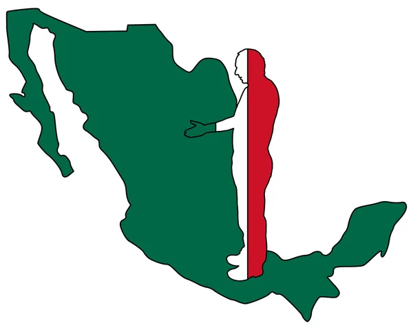 Мексиканское рукопожатие — стоковый вектор
