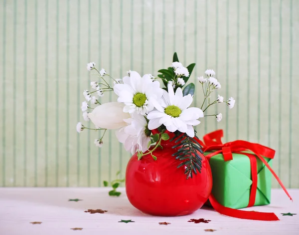 冬の花の花束 — ストック写真