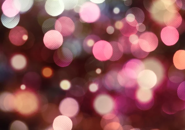 Purple and white holiday bokeh — Stock Photo, Image