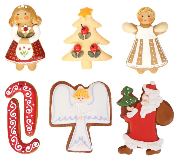 クリスマス クッキー コレクション — ストック写真