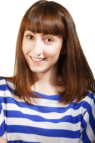 Portrait of a charming young teen girl — Stock Photo, Image