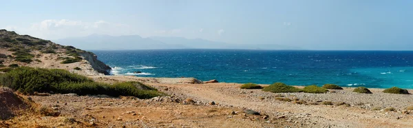 Beautiful sea landscape panorama of Crete — Stock Photo, Image