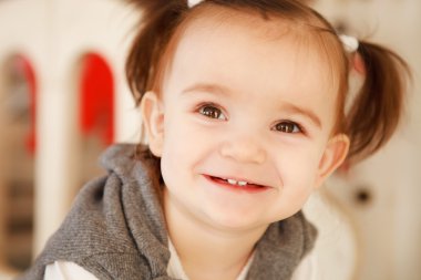 kapalı bebek portresi