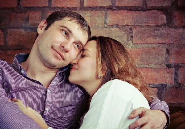 Casal feliz no amor — Fotografia de Stock