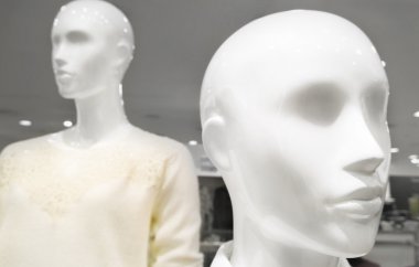 erkek giyim mağazası kukla