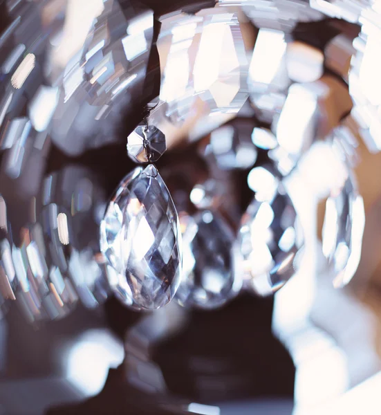 Chrystal lustre close-up — Fotografia de Stock