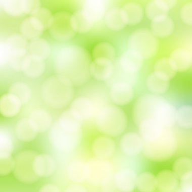 abstract green bokeh background clipart