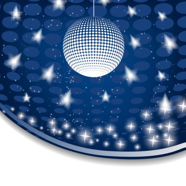 disko arka plan ile noktalı resim efekti