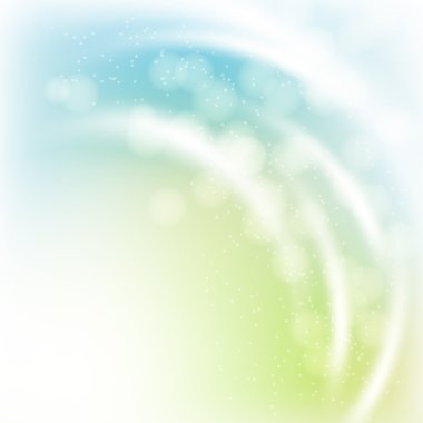 soyut ilkbahar arka ışık rayes, efektler ve bokeh