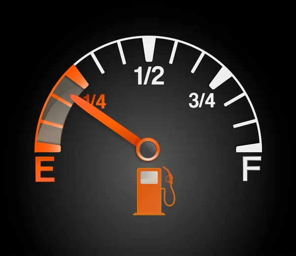 gaz tankı boş ve dolu işaretleri