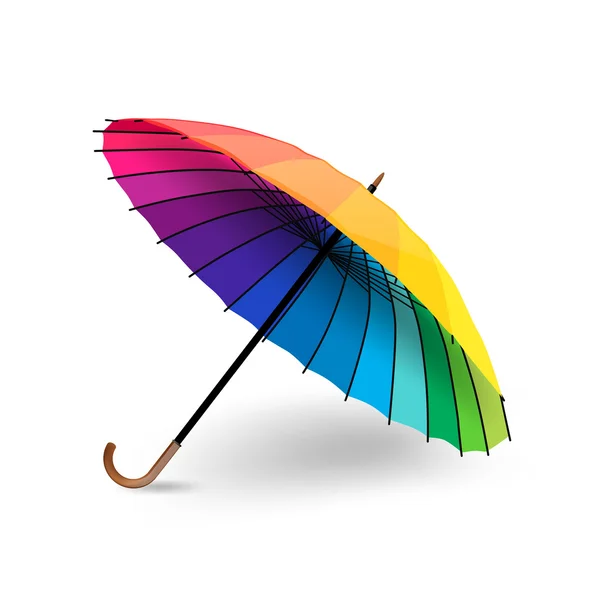 Colorful umbrella — Stock Vector