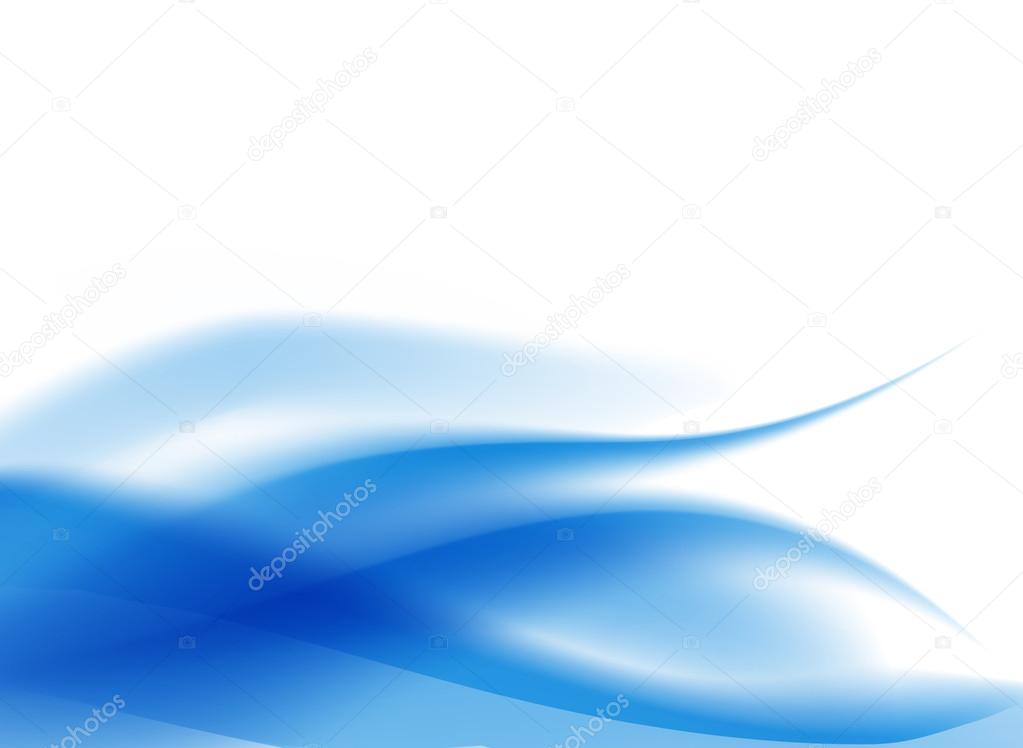 abstract light flowing blue background