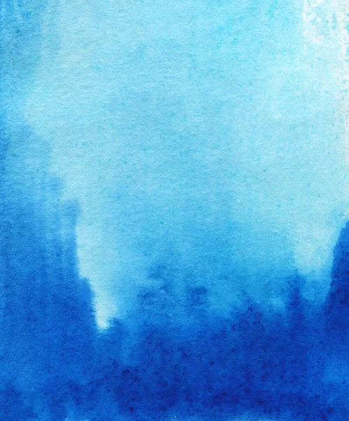 Акварельный Синий Фон — стоковое фото