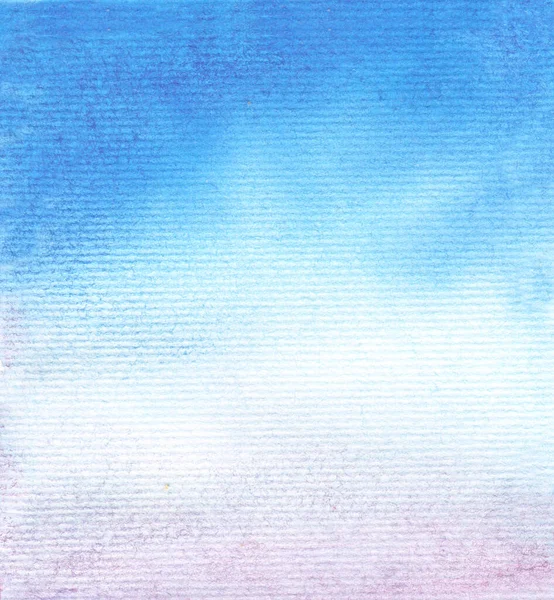Streszczenie Akwarela Tło Miękkimi Niebieskimi Fioletowymi Kolorami Teksturą Papieru Ręcznie — Zdjęcie stockowe