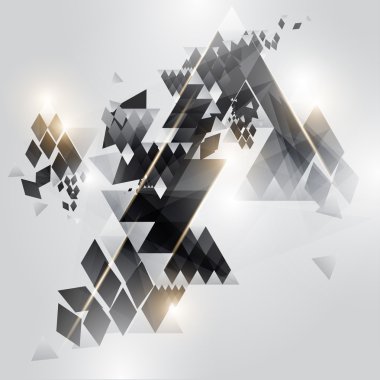 Soyut Geometrik Arkaplan