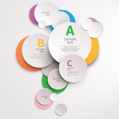 Soyut vektör arkaplanı