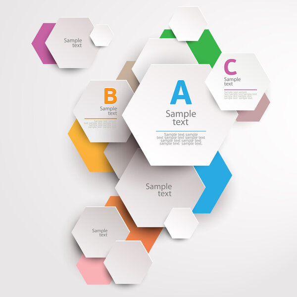 Modern colorful design