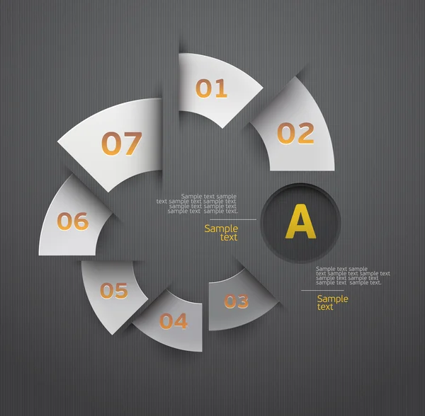 Elementos dos infográficos . — Vetor de Stock