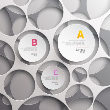 Soyut vektör arkaplanı