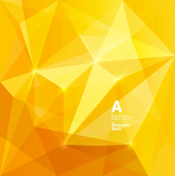 Fondo amarillo — Vector de stock