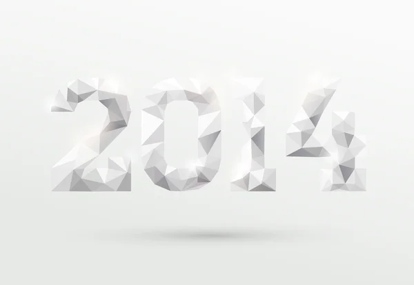 Nouvel an 2014 — Image vectorielle