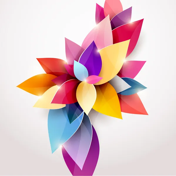 Fundo abstrato floral . — Vetor de Stock