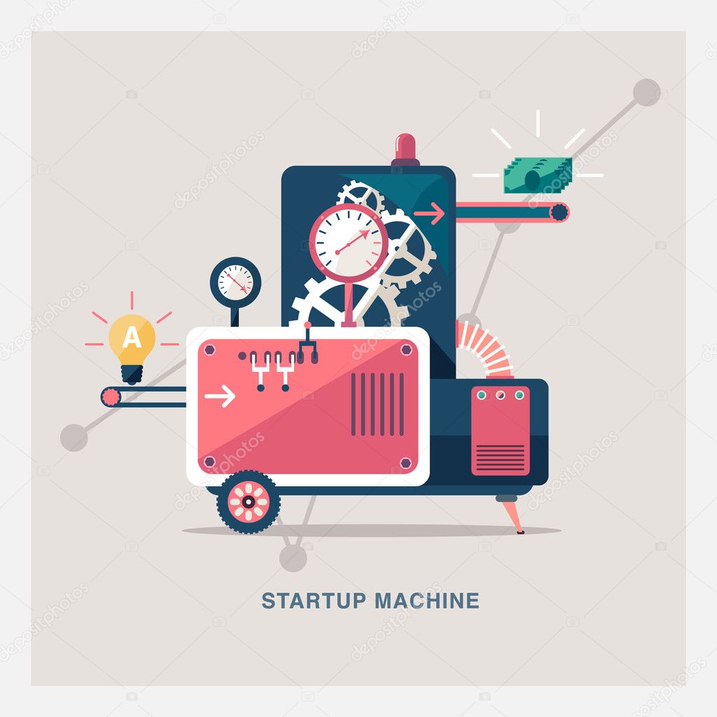 Startup machine