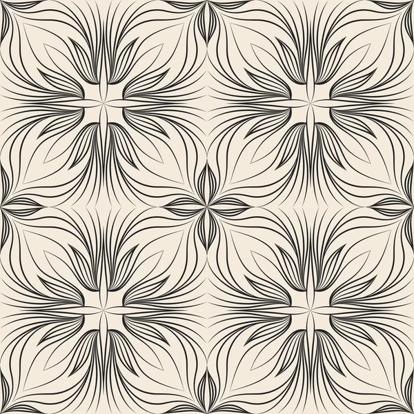 Naadloze patroon regelmatige textuur. zwart-wit matrix textuur — Stockvector