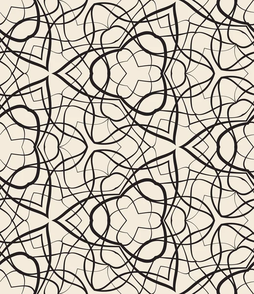 Textura monocromática sin costuras. Repetir patrón de dibujo manual vector — Archivo Imágenes Vectoriales