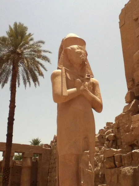 TEMPLE DE LUXEUR EN EGYPTE Photo De Stock