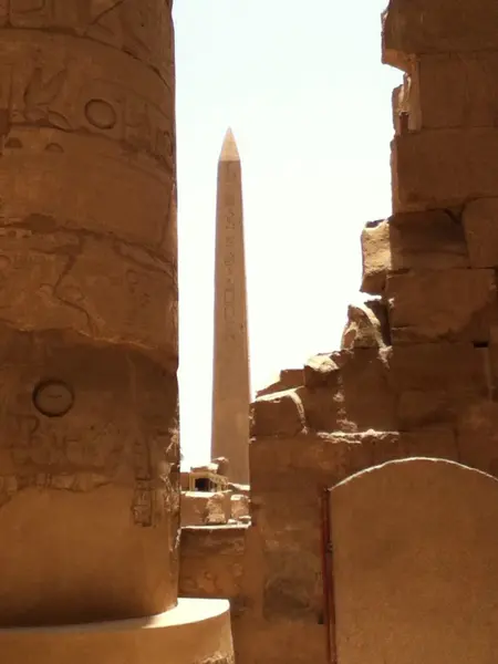 TEMPLE DE LUXEUR EN EGYPTE Photos De Stock Libres De Droits