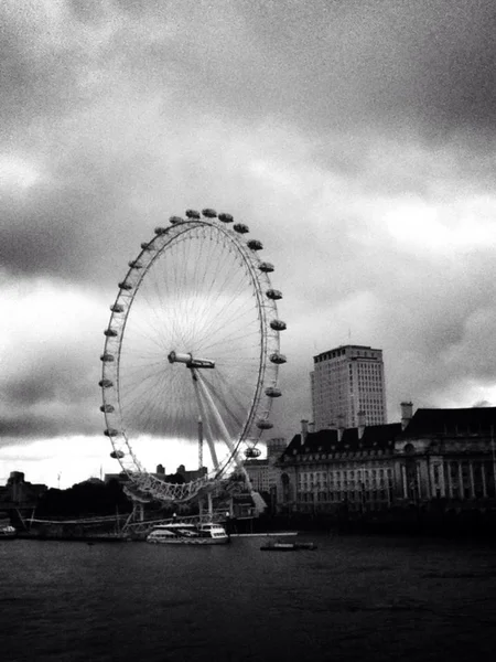 La vista de London Eye — Foto de Stock