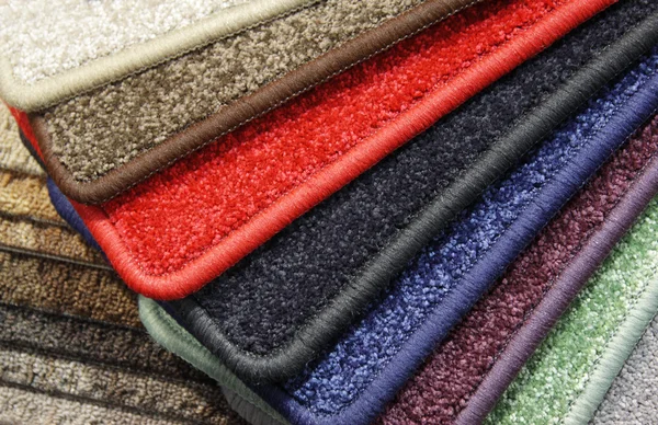 Samples of carpet Stock Picture