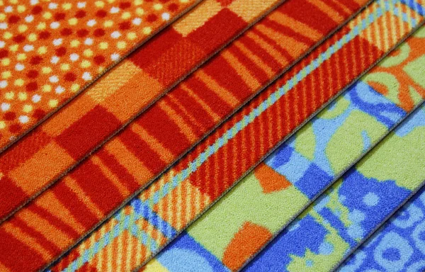 Samples of coverings of a carpet — Stock Photo, Image