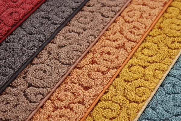 Samples of carpet Stock Photo