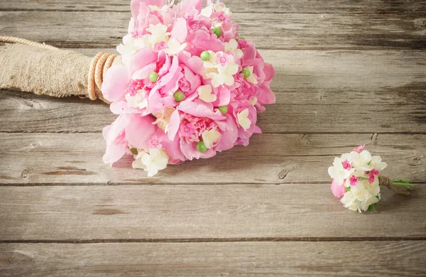 Ročník svatební kytice — Stock fotografie
