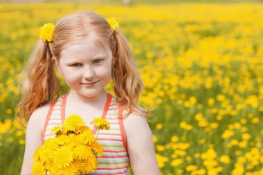 dandelions kızla