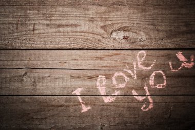 Sevgililer ahşap arka plan