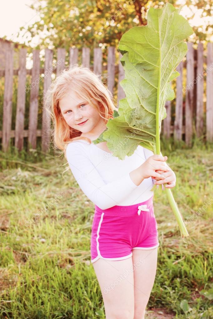 smile girl outdoor