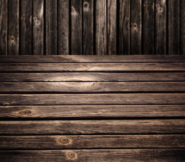 Grunge houten panelen die gebruikt worden als achtergrond