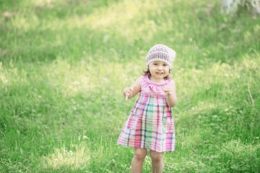 küçük kız açık