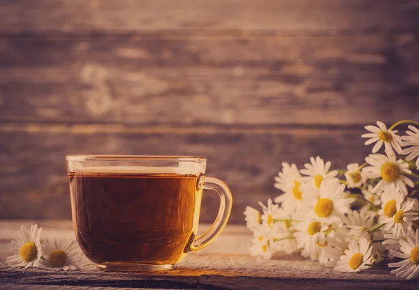 カモミール茶のカップ — ストック写真