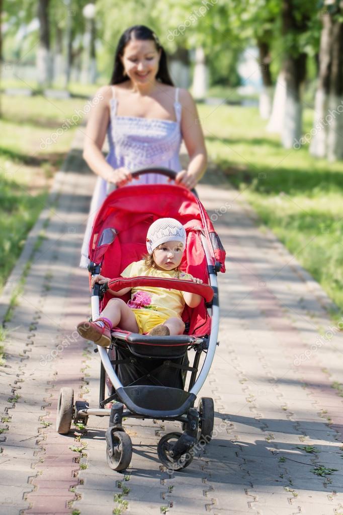 baby in buggy