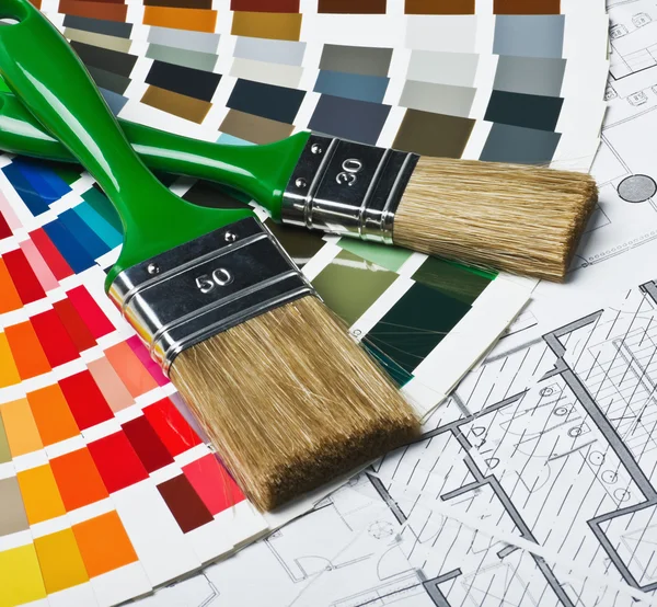 Tools and accessories for home renovation — Stock Photo © doroshin