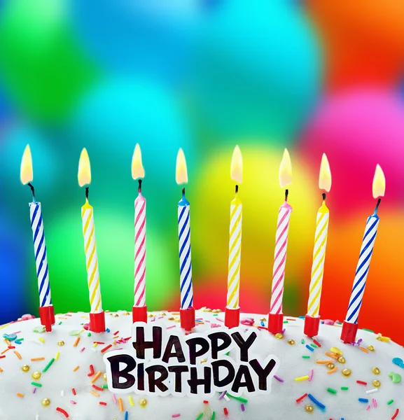 Happy birthday candles — Stock Photo © RuthBlack 141734276