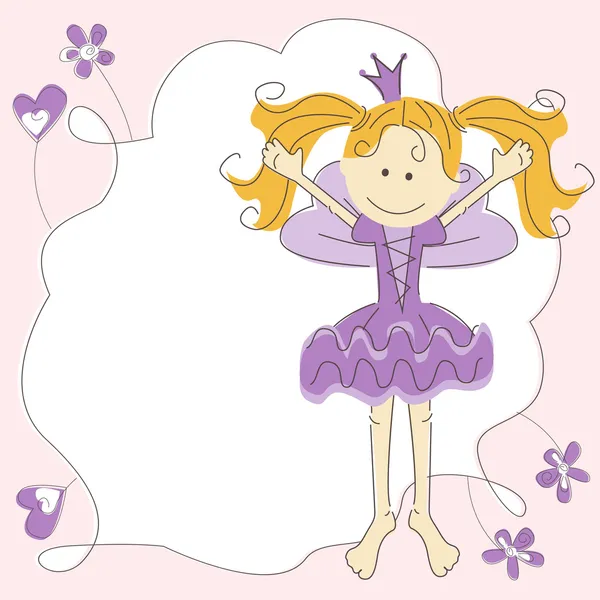Little princess Royalty Free Stock Vectors