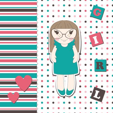 daveti veya tebrik karalama defteri kartı