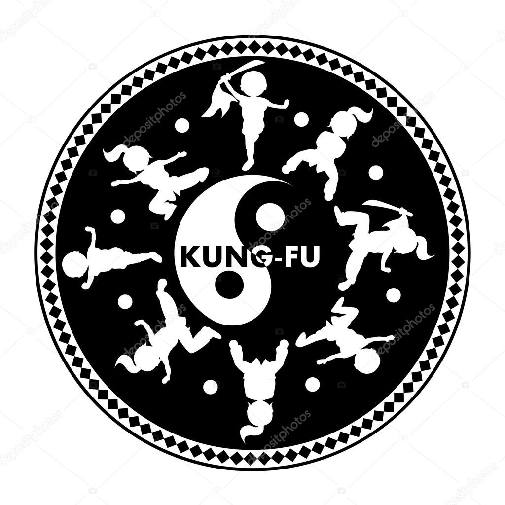 Kung fu logo