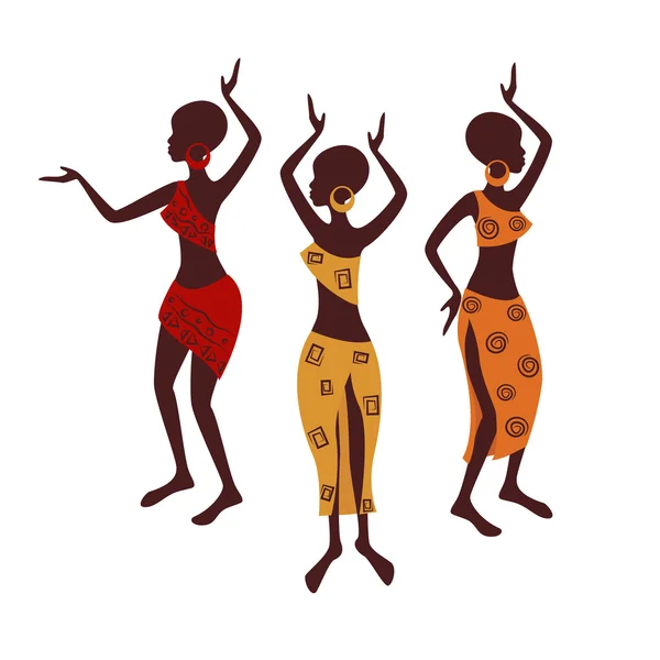 Belles femmes ethniques — Image vectorielle