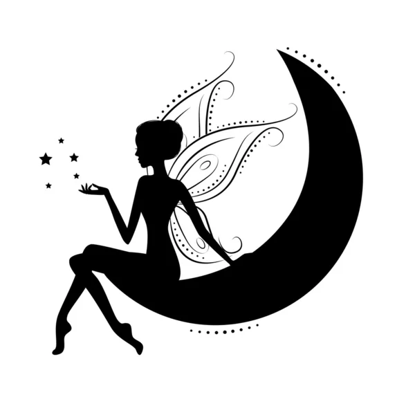 Beautiful fairy . Vector Graphics